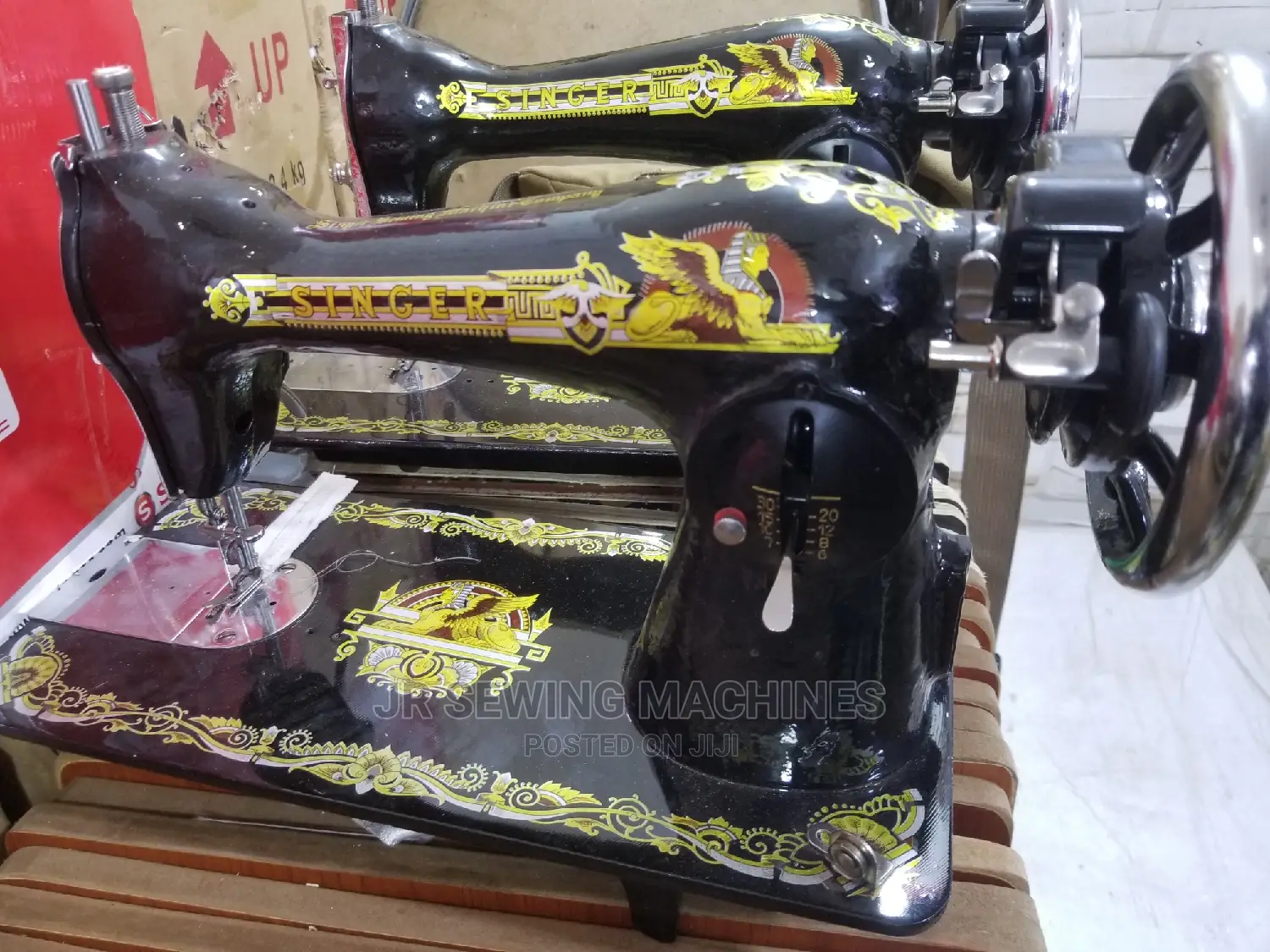 Original Singer Sewing Machine With Stand