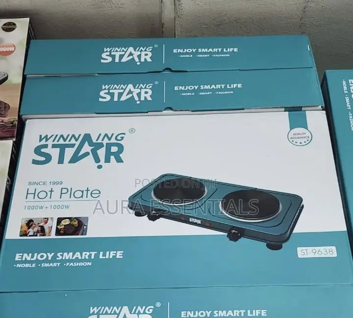 Winning Star Double Electric Hot Plate
