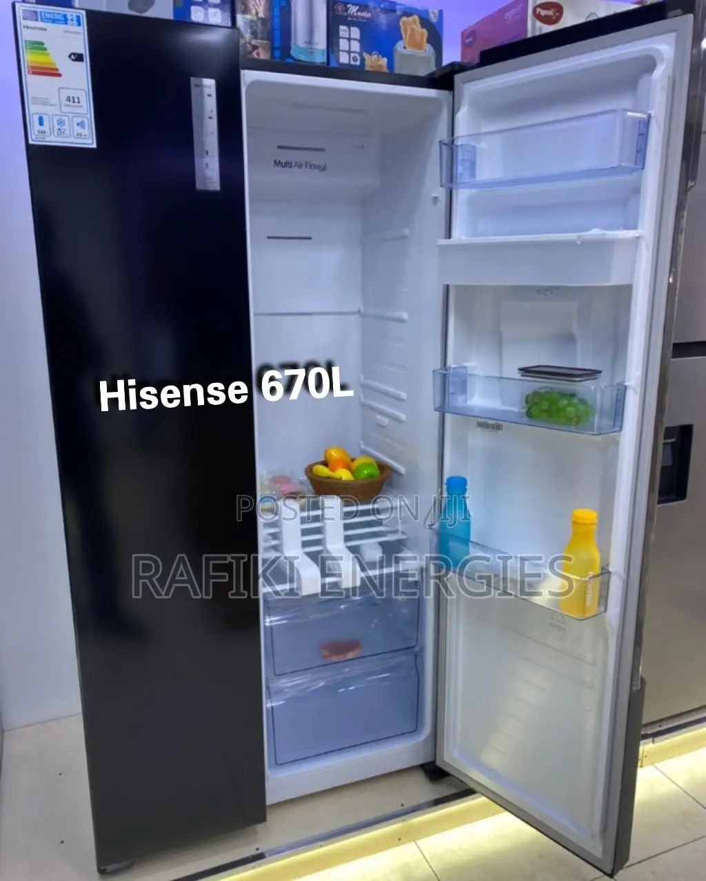 670L Hisense Fridge