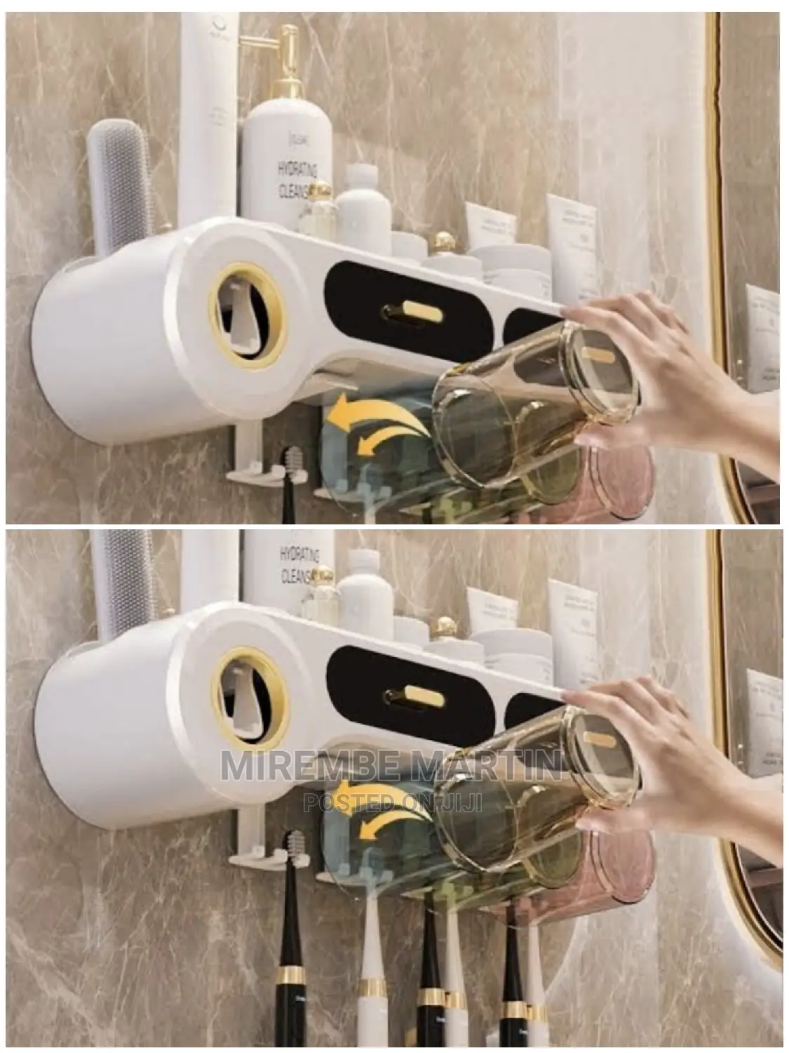 Wall Mounted Toothpaste Dispenser