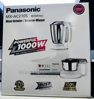 PANASONIC Stainless Steel Powerful Wet Dry Mixer Grinder