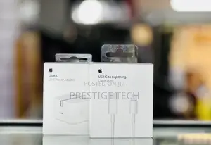 Apple 25w Fast Charger Adapter With Cable For iPhone