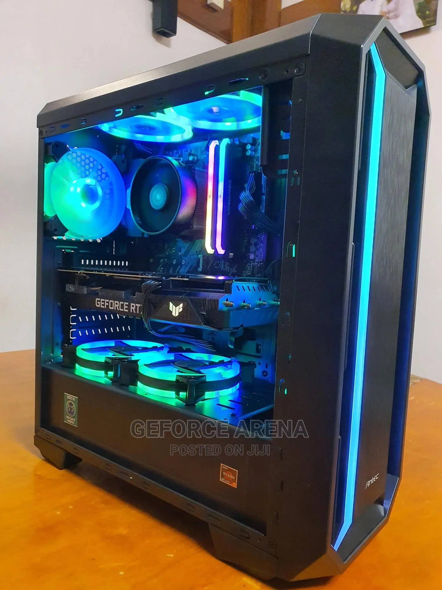 New Desktop Computer 16GB AMD Ryzen 5 HDD+SSD 2T