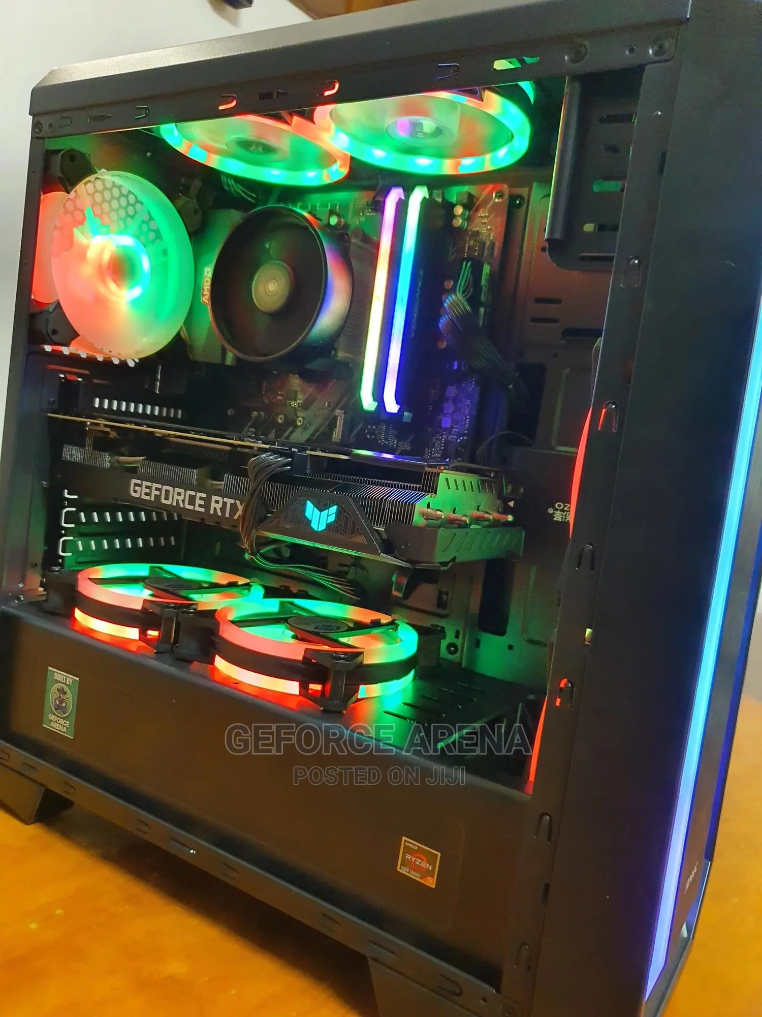 New Desktop Computer 16GB AMD Ryzen 5 HDD+SSD 2T