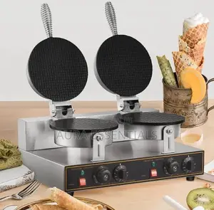 Double Commercial Ice Cream Cone/ Waffle and Biscuit Maker