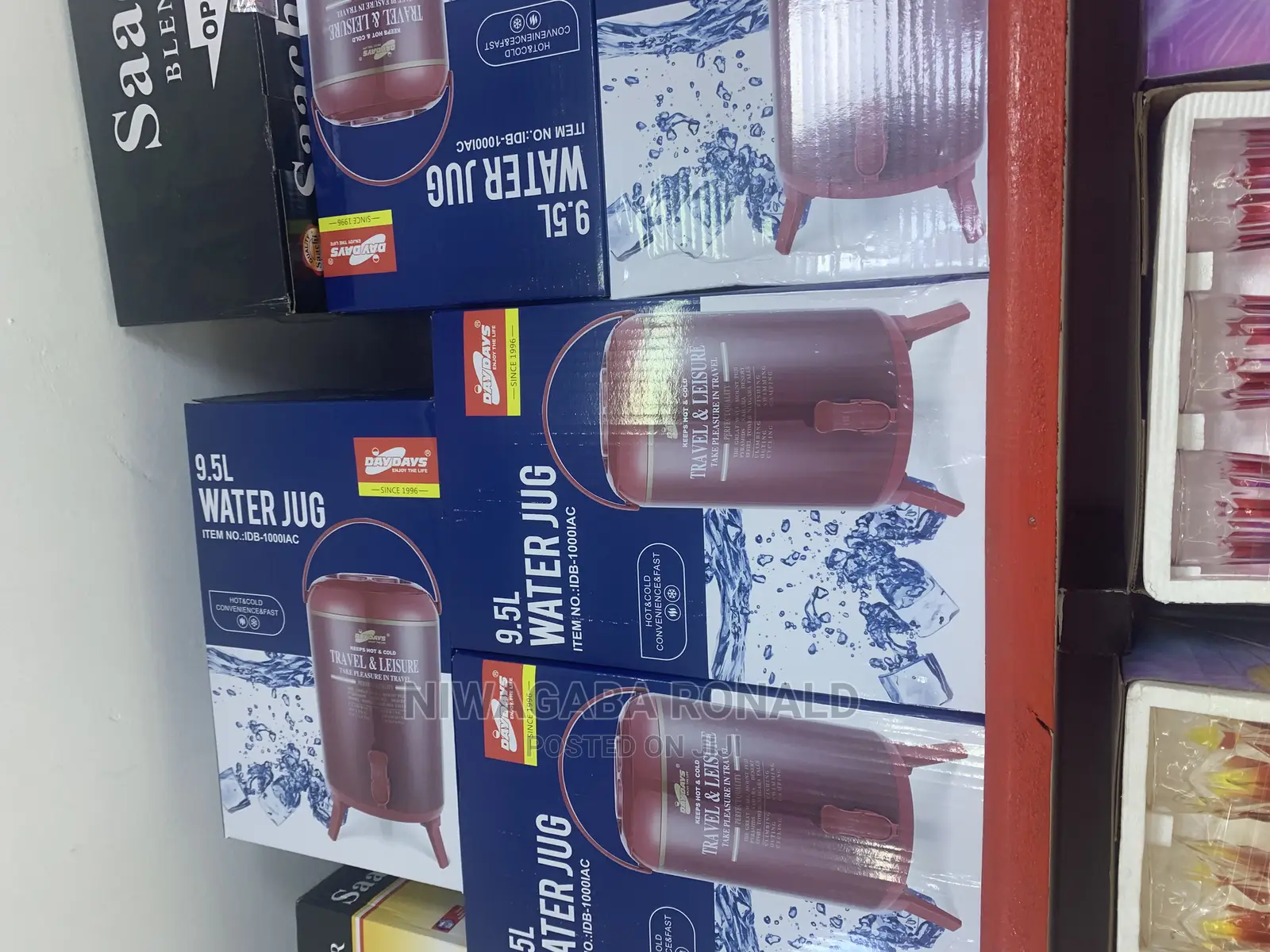 9.5l Water Jug Hot Cold