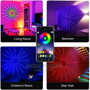 Multi-Colored LED Lighting Strip With Remote Control
