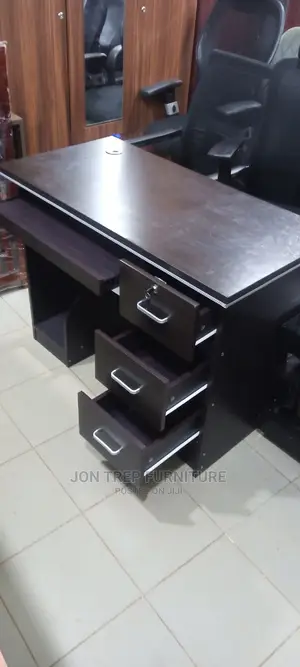 Computer Table Black 1 Meter