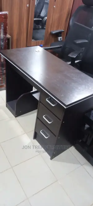 Computer Table Black 1 Meter