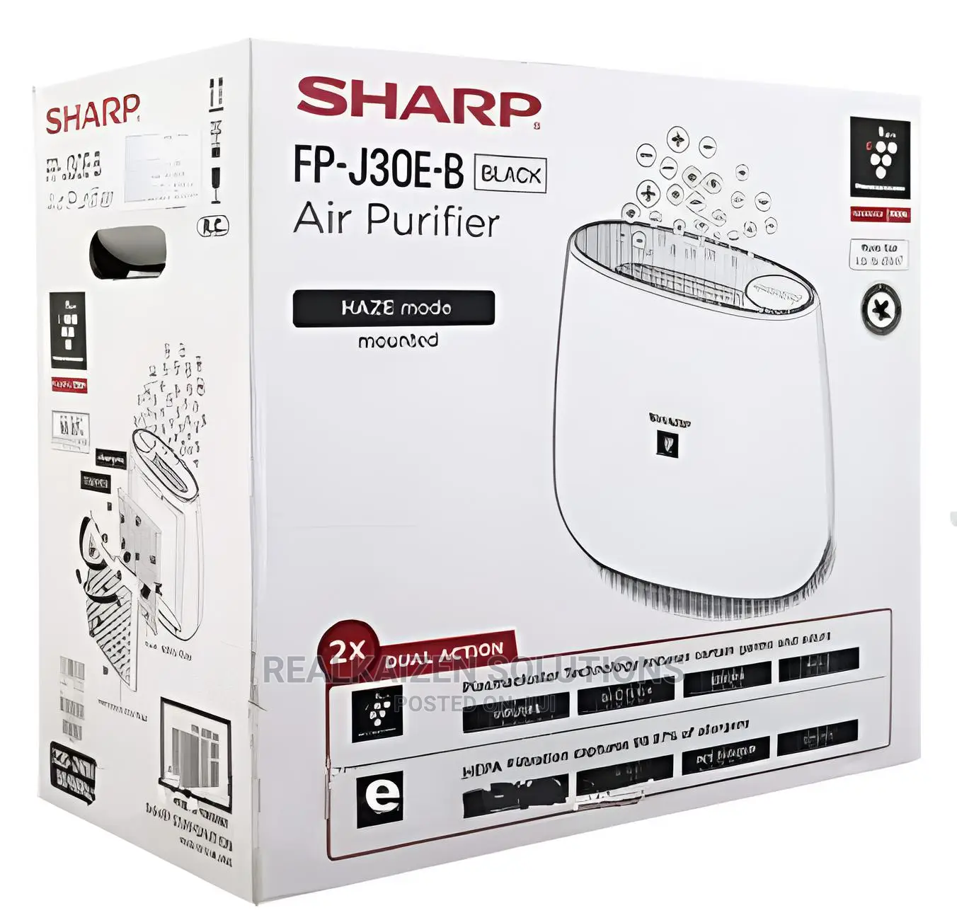 SHARP Plasmacluster Air Purifier 23 Square Meters