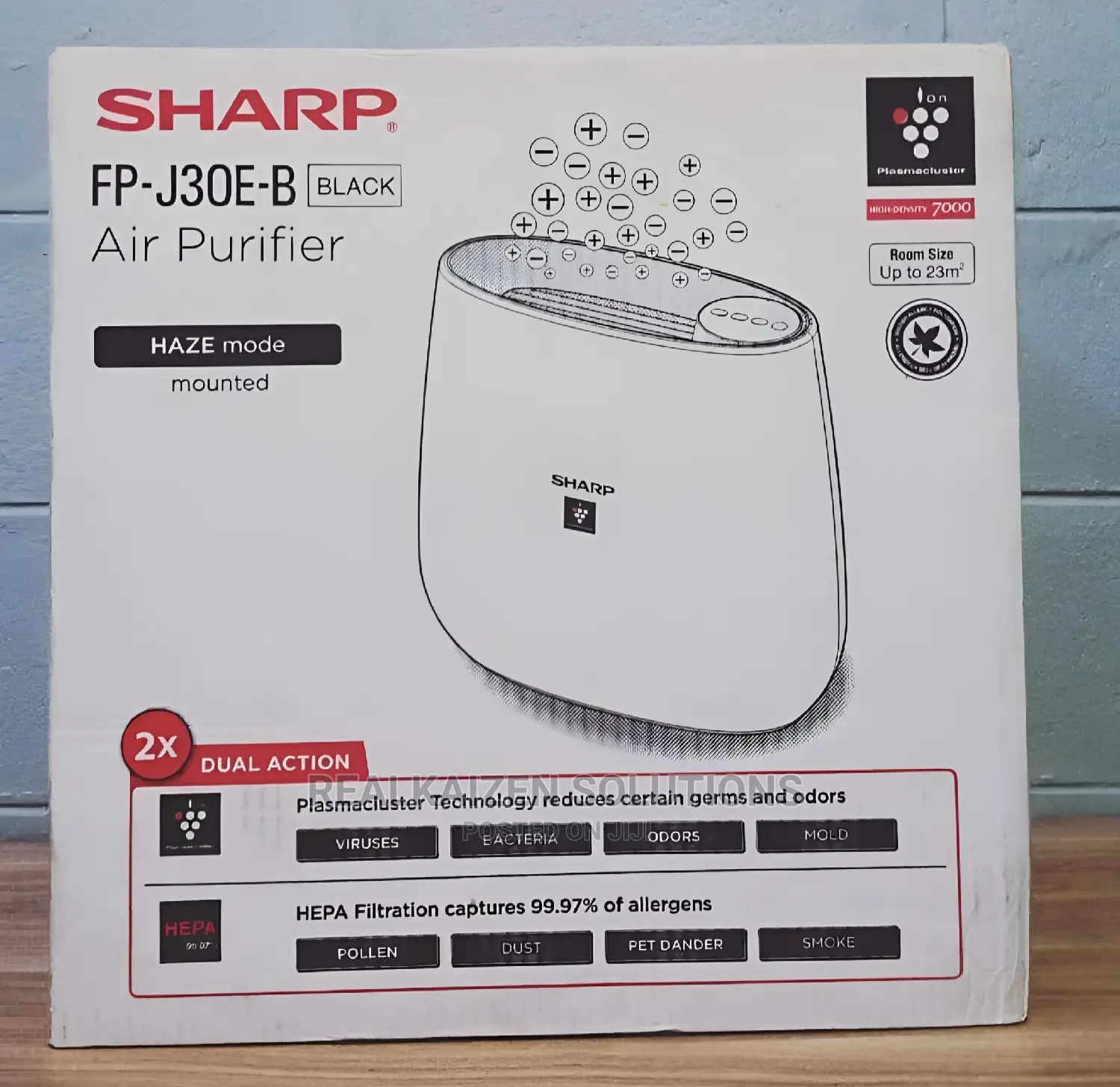 SHARP Plasmacluster Air Purifier 23 Square Meters