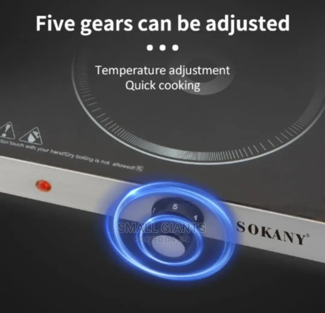 Sokany Induction Infrared Electric Cooker 2 Burner Cooker