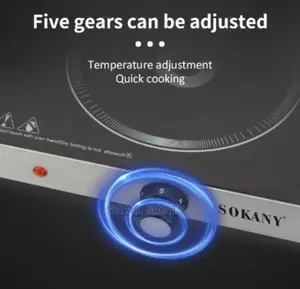 Sokany Induction Infrared Electric Cooker 2 Burner Cooker