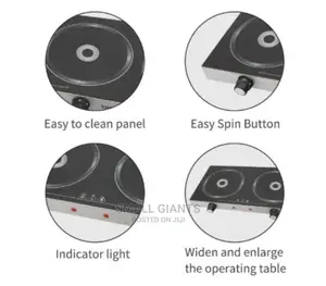 Sokany Induction Infrared Electric Cooker 2 Burner Cooker