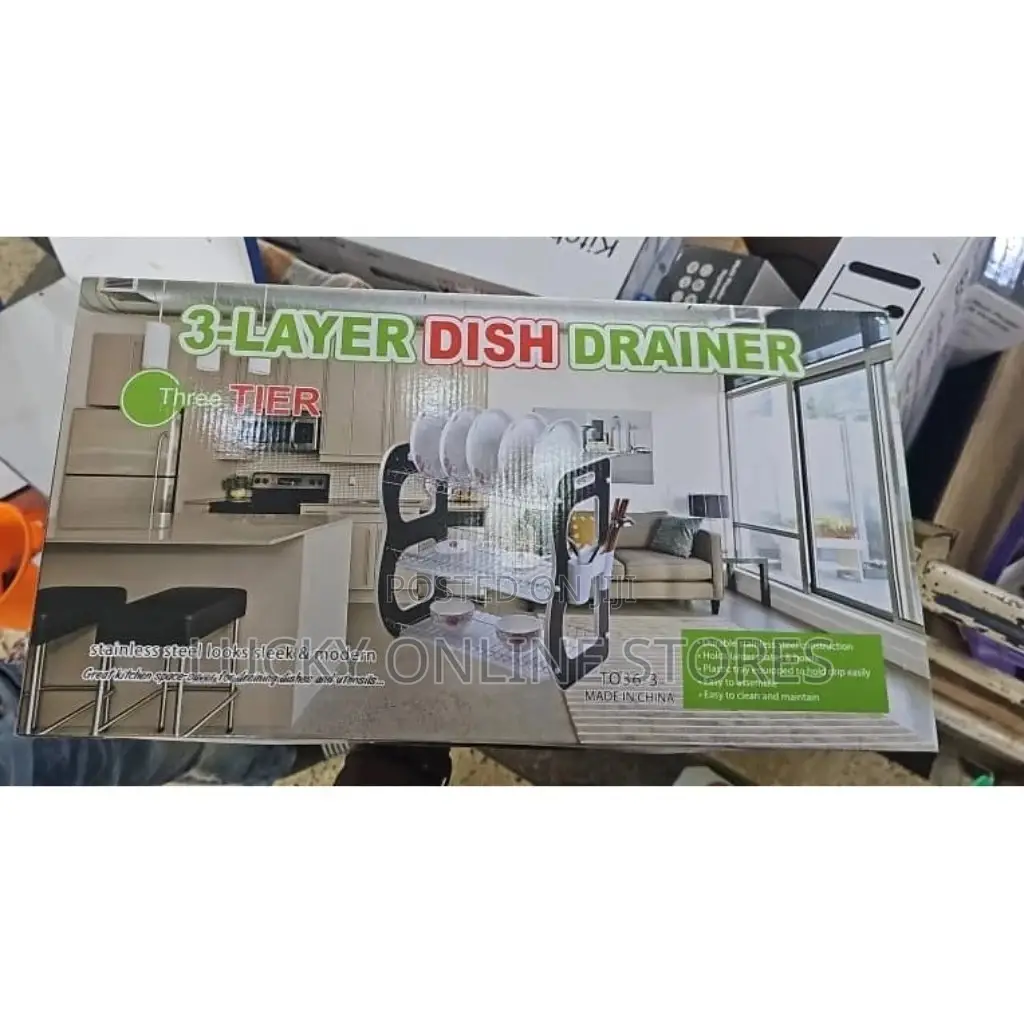 3 Tier Dish Rack