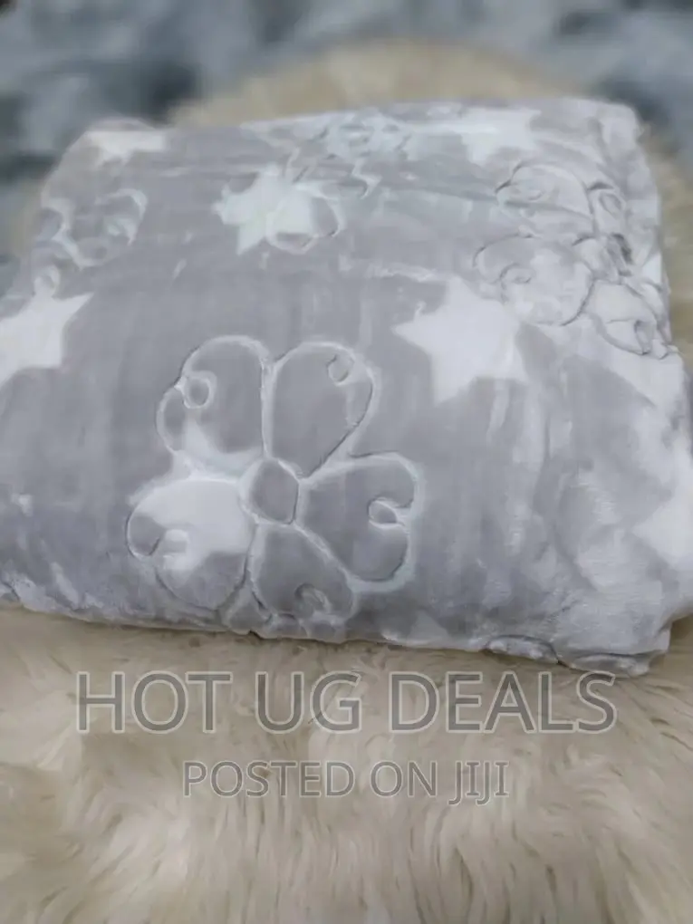 Soft Warm Baby Blanket - Grey