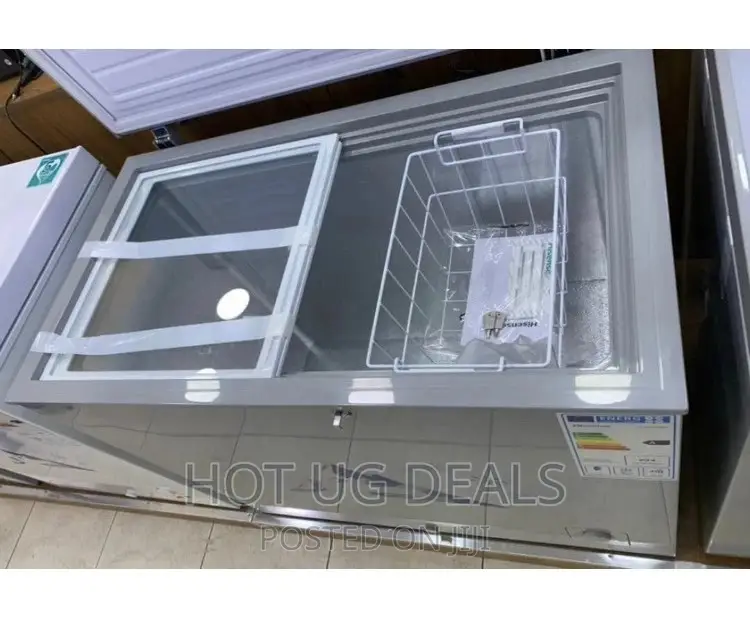 Hisense 260-liter Deep Door Chest Freezer – Grey