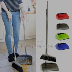 Handheld Dust Pan and Brush Set