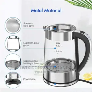 SMANG Glass Electric Kettle, 1800W