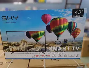 Sky 43” Android 11 Smart Digital Satelite TV – Black