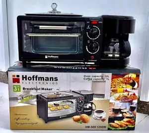 Hoffmans 3-in-1 Electric Breakfast Makers || 1250w || HM-509