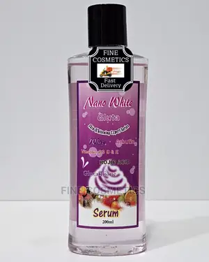 Nano White and Glutawhite Skin Whitening Kojic Acid Serum.