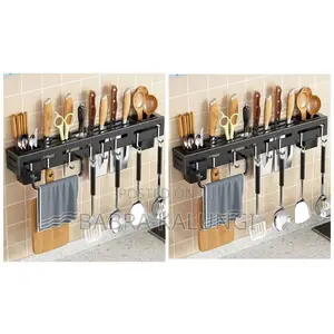 Multifunctional Untensils Kitchen Rack