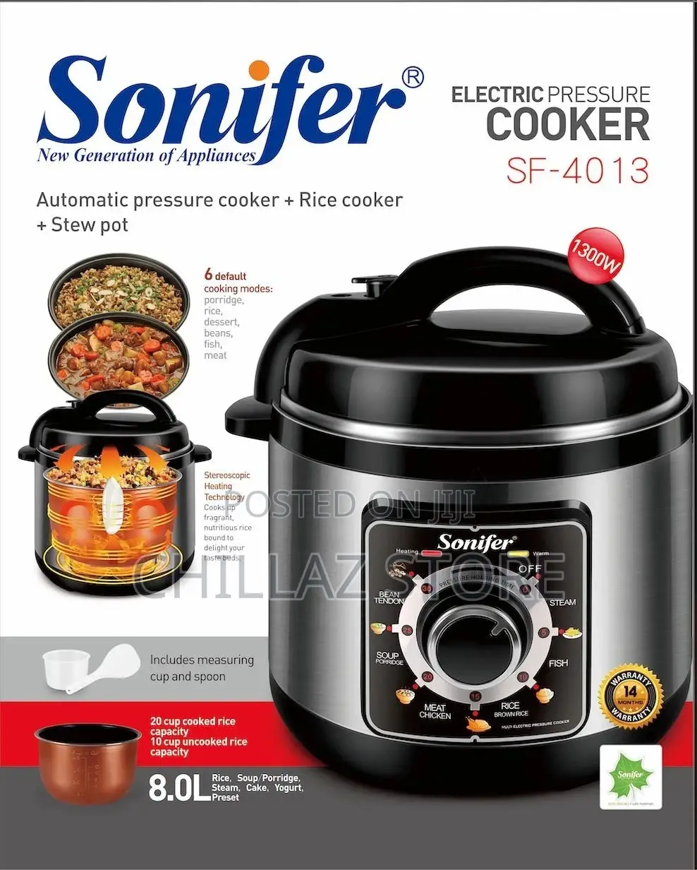 Sonifer Electric Pressure Cooker.