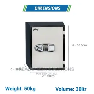 GODREJ Safire 30 V Fireproof Electronic Digital Safe 50kg