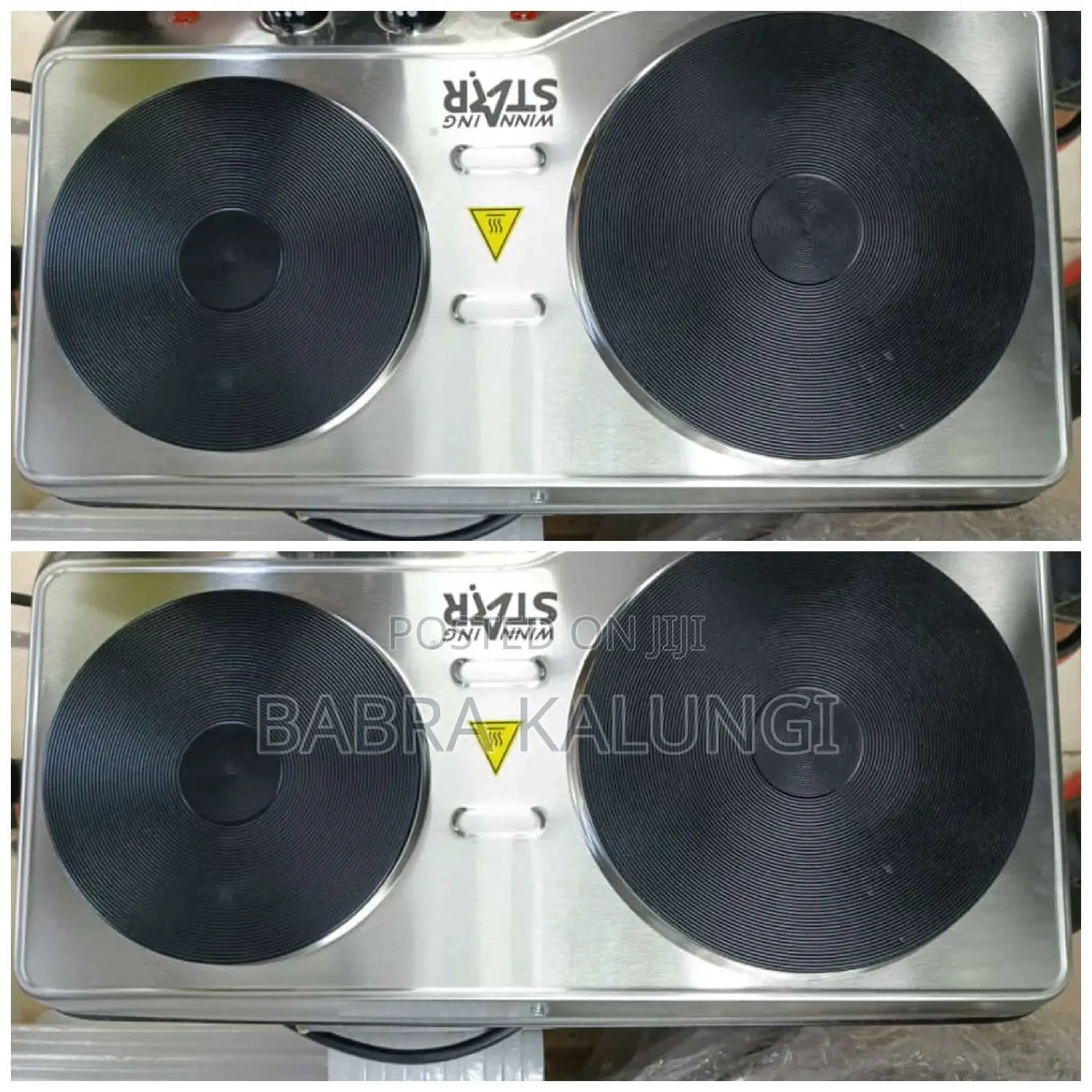 Winning Star Double Burner Hotplate
