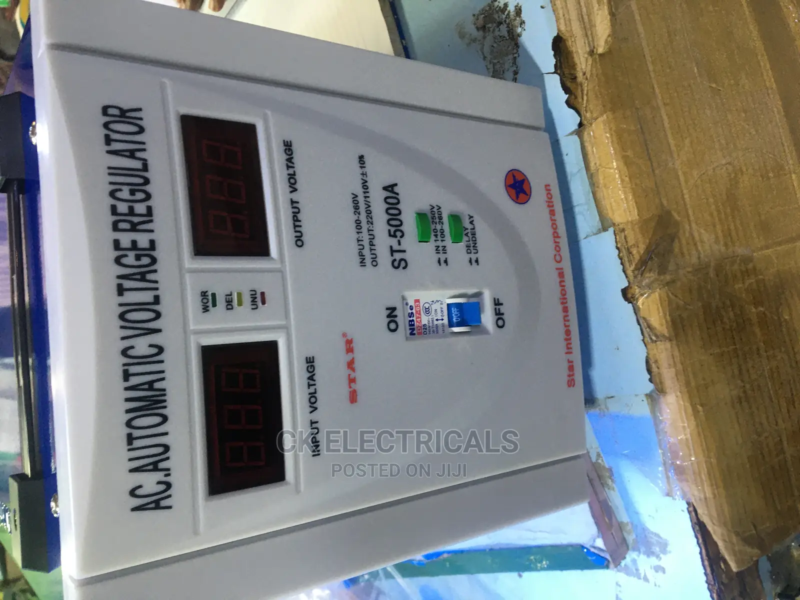 Stabilizer 5000watts Star