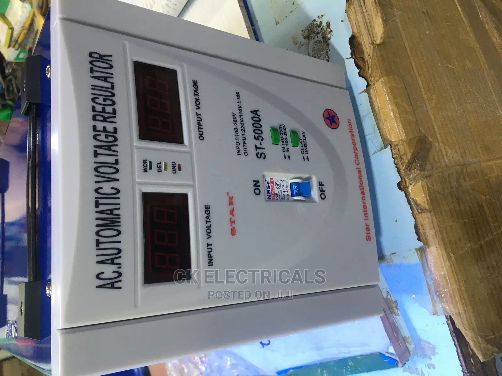 Stabilizer 5000watts Star