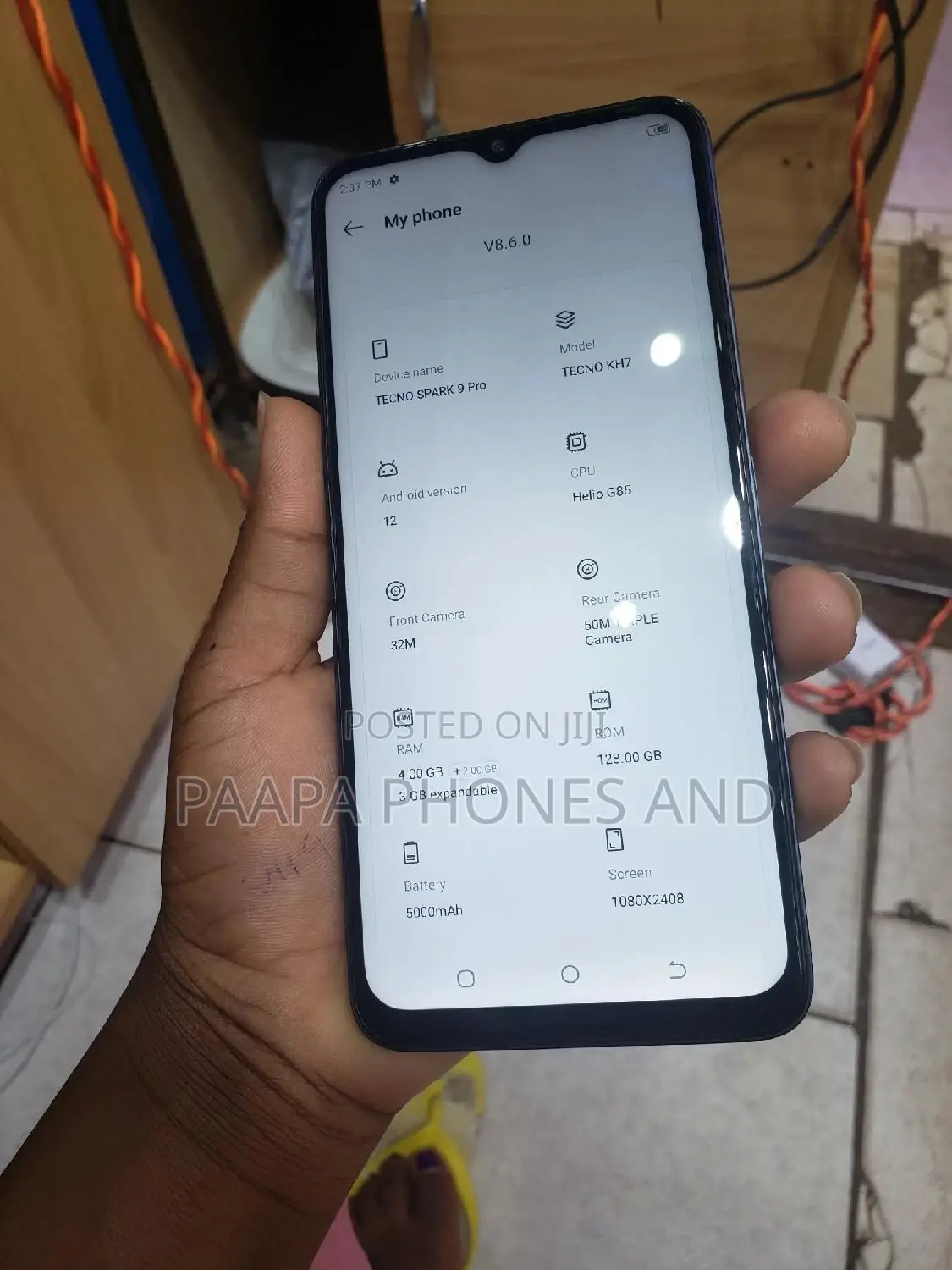 Tecno Spark 9 Pro 128 GB Black