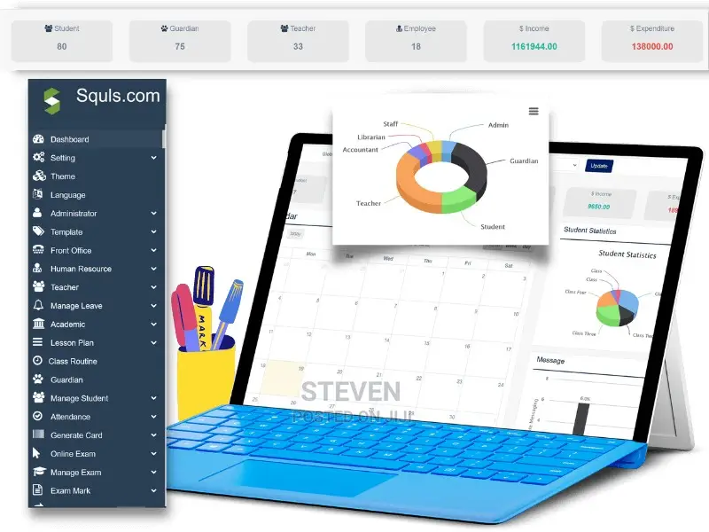 School Management System With Free Website