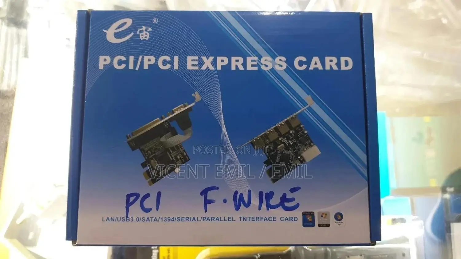 PCI Express Firewire Card