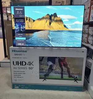 Hisense 50inchs Smart Uhd TVS 3yr Warranty