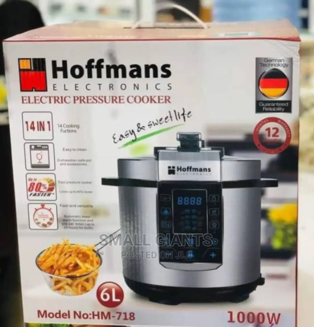 Hoffmans 14 in 1 Electric Pressure Cooker 6L, HM-718