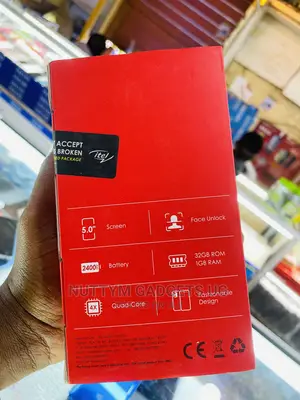 New Itel A18 32 GB Black