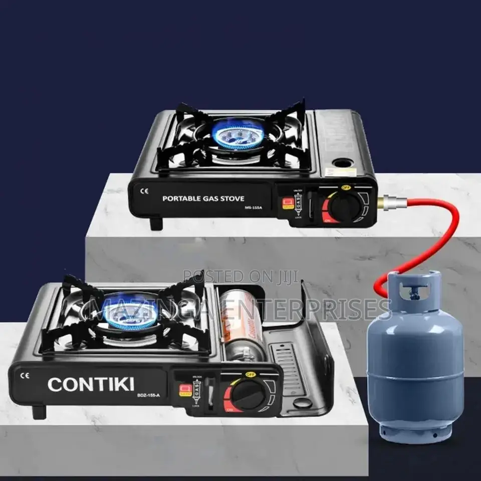 2in1 Camping Home Gas Burner Stove