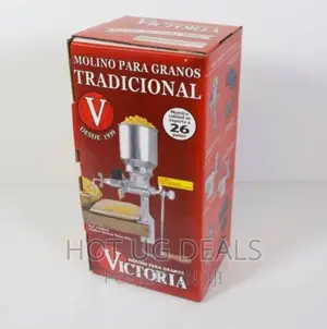 Manual Cereal Grinder- Silver