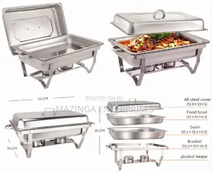 Single Pan Chafing Dish and Food Warmer