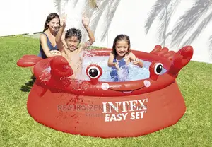 INTEX Easy Set Happy Crab Inflatable Swimming Pool
1.83m