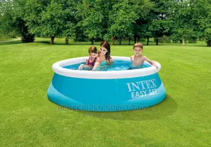 INTEX Easy Set Aqua Blue Inflatable Swimming Pool 1.83mx51cm