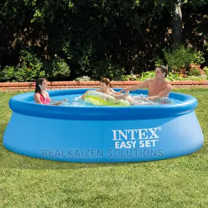 INTEX Easy Set Above Ground Inflatable Pool 3.1mx61cm
