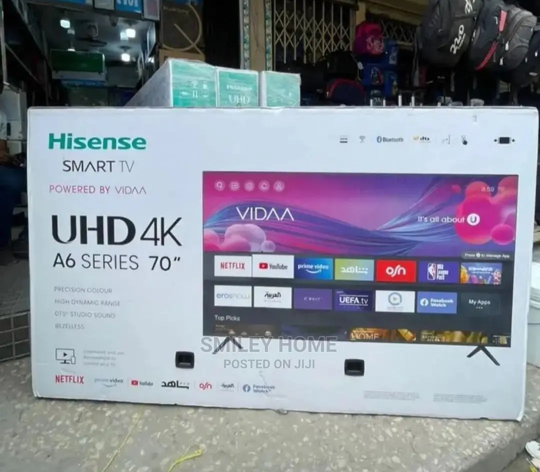 Hisense 70inches Smart Tv