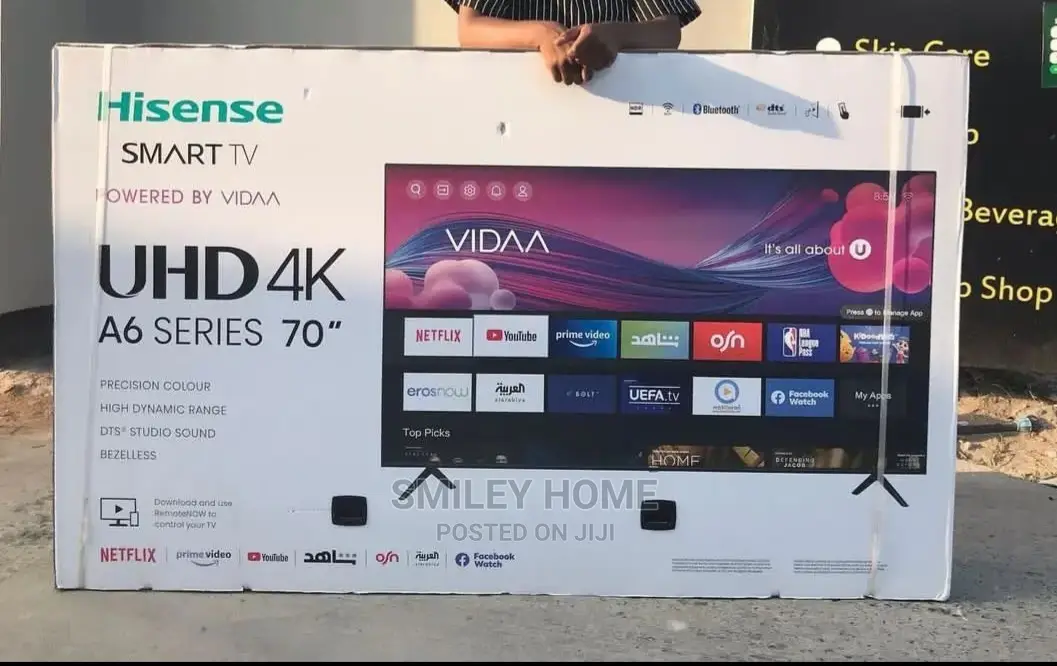 Hisense 70inches Smart Tv