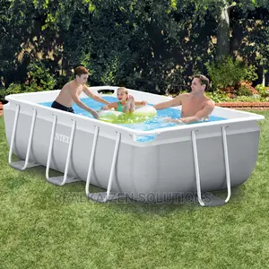 INTEX Prism Frame Rectangular Premium Pool Set 3mx1.75mx80cm