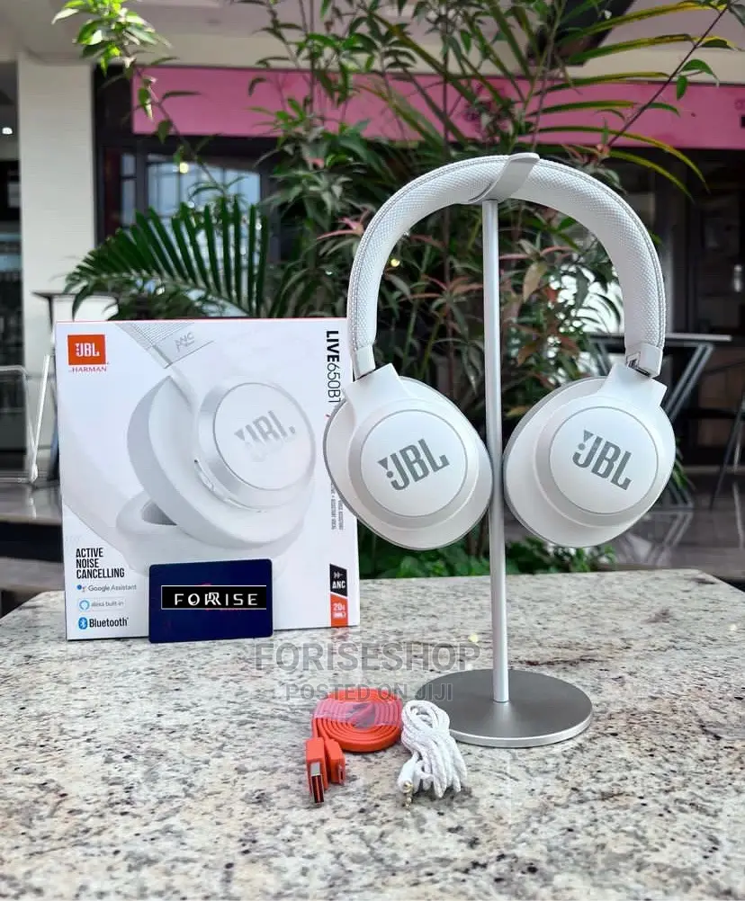 JBL Live 650tnc Headphones Active Noise Cancel