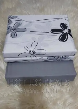 6pcs 5x6 Cotton Bedsheets With 4 Pillowcases - Multicolor