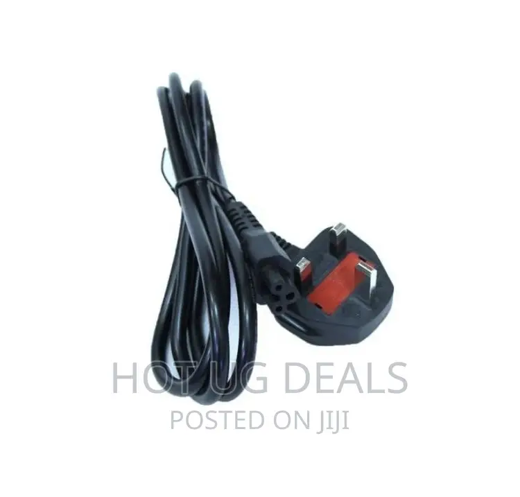 3 Pin Power Cable for Laptop- 1.5M – Black